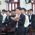 Nhóm Dự tu tại Huế sinh hoạt đề tài tháng và giải bóng đá Mừng Chúa Phục sinh