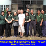 Đoàn CTXH Nghĩa Sinh: Tiếp giúp nhà nuôi dưỡng bệnh nhân tâm thần tại ấp Phú Thuận (Cần Thơ) ngày 12/8/2018