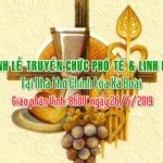 Thông báo về Thánh lễ Truyền chức Phó tế và Linh mục tại Giáo phận Vinh ngày 26/6/2019