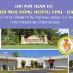 Thư mời tham dự Hội ngộ Đồng hương GP Vinh & Hà Tĩnh tại Hoa Kỳ