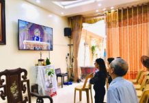 Kiến tạo không gian thánh trong khi tham dự thánh lễ online
