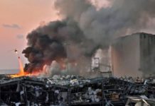 Đức Phanxicô cầu nguyện cho các nạn nhân vụ nổ kinh hoàng ở Beirut, Liban