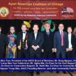 Một Huynh trưởng Nghĩa Sinh được trao tặng “Giải thưởng Lãnh đạo Xuất sắc” và một Trưởng Nghĩa Sinh được bổ nhiệm Chủ tịch Hội đồng Quản trị Liên hội Á kiều Chicago