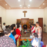 Đức cha Anphong viếng thăm mục vụ giáo xứ Sơn Trang