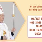 Thư gửi sinh viên, học sinh Công giáo nhân dịp khai giảng năm học 2022-2023