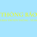 Thông báo của Ban Truyền thông – Xã hội