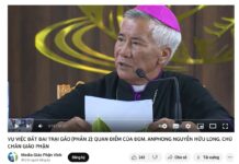 Vụ việc đất đai giáo xứ Trại Gáo (Phần 2): Quan điểm của Đức Giám mục Anphong Nguyễn Hữu Long – Chủ chăn Giáo phận Vinh