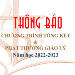 Ban Giáo lý – Đức tin: Thông báo chương trình Tổng kết & Phát thưởng Giáo lý cấp Giáo phận, năm học 2022-2023