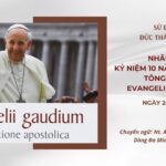 Sứ điệp Đức Thánh Cha nhân dịp kỷ niệm 10 năm ban hành Tông huấn Evangelii Gaudium