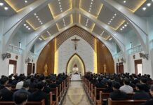 Linh mục đoàn giáo phận Vinh tĩnh tâm tháng 3/2024