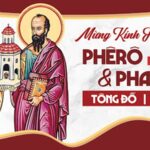 Các Bài Suy niệm Lời Chúa – Lễ Thánh Phêrô & Thánh Phaolô Tông Đồ (29/06)