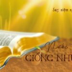 Nước Trời giống như…