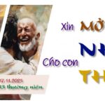 Xin mở mắt cho con nhìn thấy!