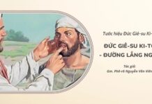 Đức Giê-su Ki-tô – ĐƯỜNG LẮNG NGHE