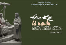Đức Giêsu là Nguồn Nước Hằng Sống
