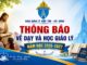 Ban Giáo lý Đức tin GP. Vinh: Thông báo dạy và học giáo lý năm học 2026-2027