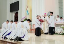 Hội Thừa sai Việt Nam: Thánh lễ truyền chức linh mục cho 5 thầy phó tế