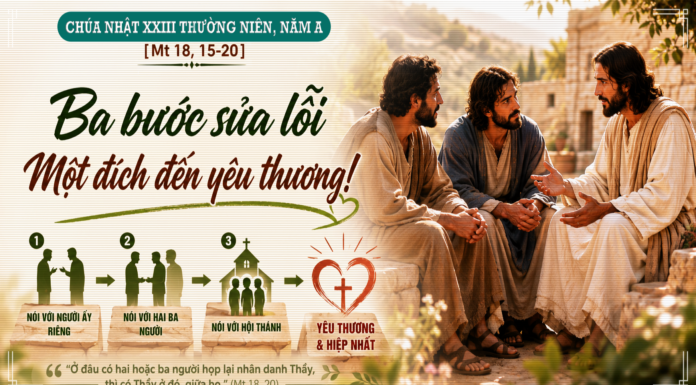 Chúa nhật XXIII thường niên, năm A: Các bài suy niệm & chú giải Lời Chúa