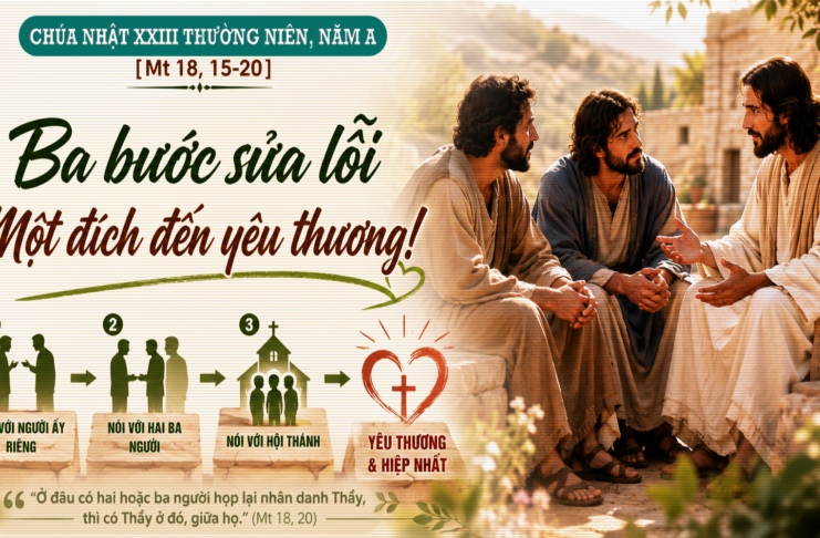Chúa nhật XXIII thường niên, năm A: Các bài suy niệm & chú giải Lời Chúa